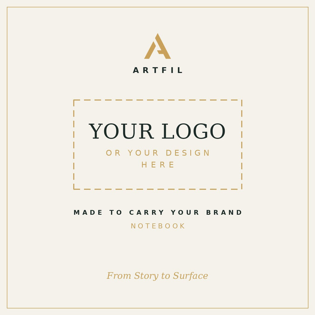 Customize with your own logo or design — ARTFIL Notebook